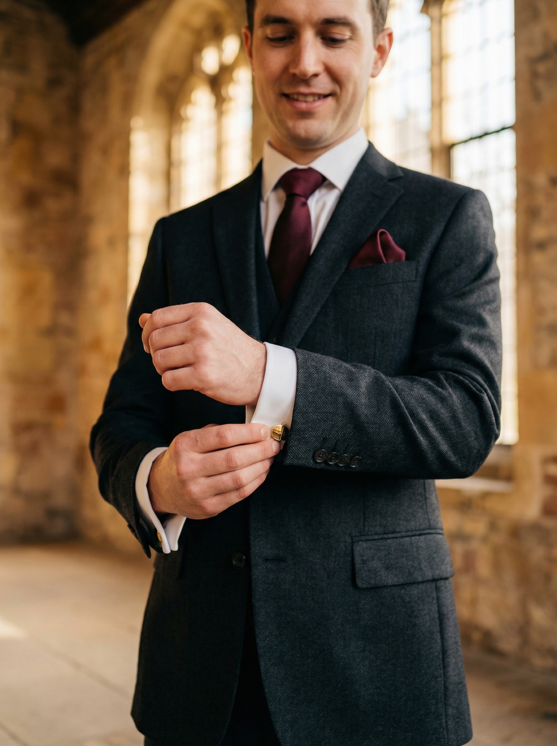 Stylizacja męska — garnitur na zamówienie z doborem dodatków